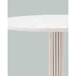 Стол обеденный Stem D90 терраццо УТ000038269 Stool Group