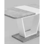 Стол Vector 120-160*80 бетон/белый УТ000021741 Stool Group