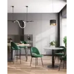 Стол обеденный Stem D90 мрамор УТ000038270 Stool Group