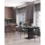 Стол обеденный Хлоя раскладной 120-180*90 керамика темная УТ000034951 Stool Group