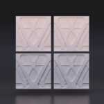 Гипсовая 3D панель Мономир Gesso 3D