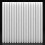 Гипсовая 3D панель Zigzag Gesso 3D