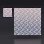 Гипсовая 3D панель Ротанг Gesso 3D