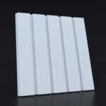 Гипсовая 3D панель Рейка широкая Gesso 3D