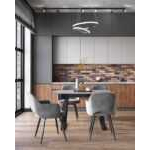 Стол обеденный Детройт раскладной 120-160*80 серый УТ000002654 Stool Group