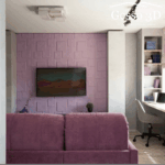 Гипсовая 3D панель Квадрат Gesso 3D