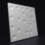 Гипсовая 3D панель Космос Gesso 3D