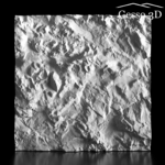 Гипсовая панель Island-1 Gesso 3D