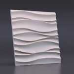 Гипсовая 3D панель Волна Атлантики Gesso 3D