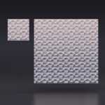 Гипсовая 3D панель Множественные пересечения Gesso 3D