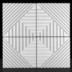 Гипсовая 3D панель Plate-1 Gesso 3D