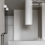 Гипсовая 3D панель Рейка Gesso 3D