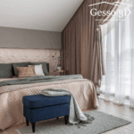 Гипсовая 3D панель Оригами Gesso 3D