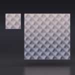 Гипсовая 3D панель Текущий песок Gesso 3D