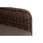 Прованс кресло из искусственного ротанга, цвет коричневый YH-SYH272W-CH brown