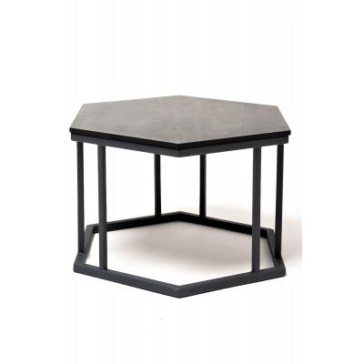 Женева интерьерный стол из HPL шестиугольный