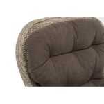 Алиса кресло плетеное, цвет бежевый с подушками YH-C1618W beige
