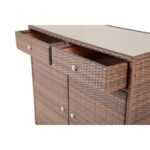 Мальта тумба плетеная из искусственного ротанга, цвет коричневый YH-Y275C-1 brown