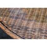 Эспрессо–150 R обеденная группа плетеная, цвет коричневый ECR6T-7-SET brown