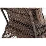 Гранд Латте кресло из искусственного ротанга, цвет коричневый YH-C1881W brown