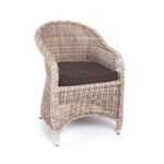 Равенна плетеное кресло из искусственного ротанга, цвет бежевый YH-C1103W beige