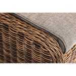 Толедо пуф плетеный, цвет коричневый YH-S4543W-2 brown