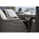 Неаполь плетеный стул из искусственного ротанга, цвет серо-соломенный GFS7027C