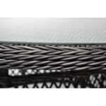 Эспрессо–150 S обеденная группа плетеная, цвет графит ECS6T-7-SET graphite