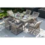 Латте плетеное кресло из искусственного ротанга, цвет бежевый YH-C1619W-2 beige