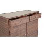 Мальта тумба плетеная из искусственного ротанга, цвет коричневый YH-Y275C-1 brown