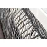 Латте диван двухместный из искусственного ротанга, цвет графит YH-C2169W graphite