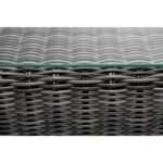 Боно лаунж-зона из искусственного ротанга, цвет графит BS3C2T-4-SET graphite