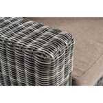 Боно лаунж-зона из искусственного ротанга, цвет графит BS3C2T-4-SET graphite