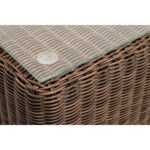 Боно лаунж-зона из искусственного ротанга, цвет коричневый BS3C2T-4-SET brown