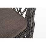 Сицилия плетеный стул из искусственного ротанга, цвет графит YH-C1620W graphite
