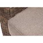 Боно диван из искусственного ротанга трехместный, цвет коричневый YH-C3515W brown
