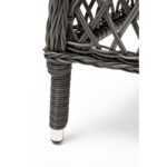 Сицилия плетеный стул из искусственного ротанга, цвет графит YH-C1620W graphite