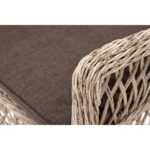 Эспрессо–80 L обеденная группа плетеная, цвет бежевый ECL2T1-3-SET beige