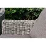 Фабриция кресло из искусственного ротанга, цвет серый YH-C1216W-1 gray