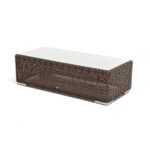 Боно лаунж-зона из искусственного ротанга, цвет коричневый BS3C2T-4-SET brown