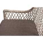 Катания обеденная группа плетеная на 6 персон, цвет бежевый KATS2C4T-6-SET beige