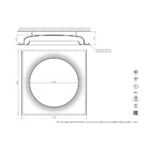 Купольный светильник ATLAS 900 SN450