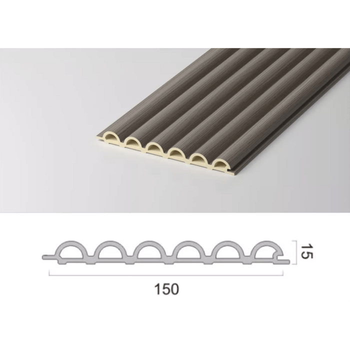 Дуговая панель 150 FLUTED/150х15 listru home Дуговая панель 150 FLUTED/150х15 listru home