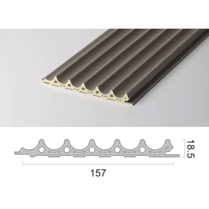 Дуговая панель 157 FLUTED/157х18.5 listru home Дуговая панель 157 FLUTED/157х18.5 listru home