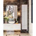 Электрический радиатор полотенцесушитель WARMMET Flat 60 VE