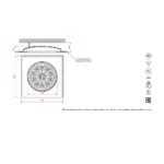 Купольный светильник ATLAS 425 CLASSIC SN400C