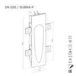 Настенный светильник SUBRA-F SN026