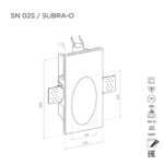 Настенный светильник SUBRA-O SN025