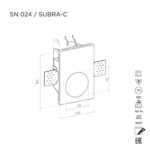 Настенный светильник SUBRA-C SN024