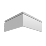 Плинтус Ultrawood арт. Base 5501 i (2000 x 100 x 12 мм.)